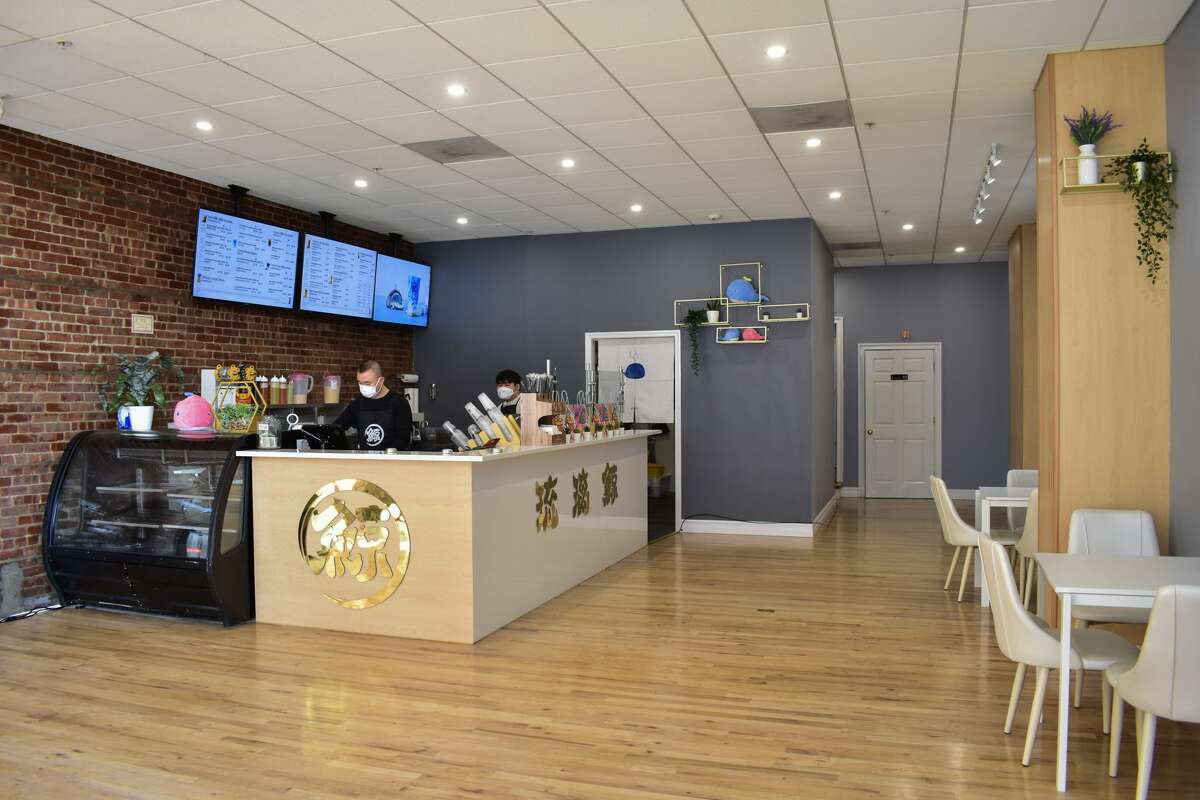 New location of bubble tea franchise The Whale Tea in South Norwalk on Jan. 24, 2022.   