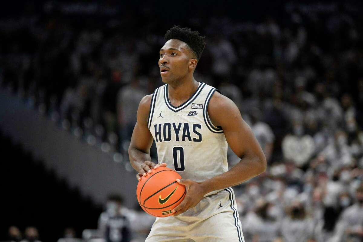 Georgetown guard Aminu Mohammed leads the Hoyas in scoring at 13.6 ppg.