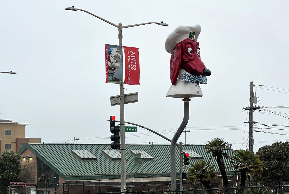 The last Doggie Diner head in San Francisco.