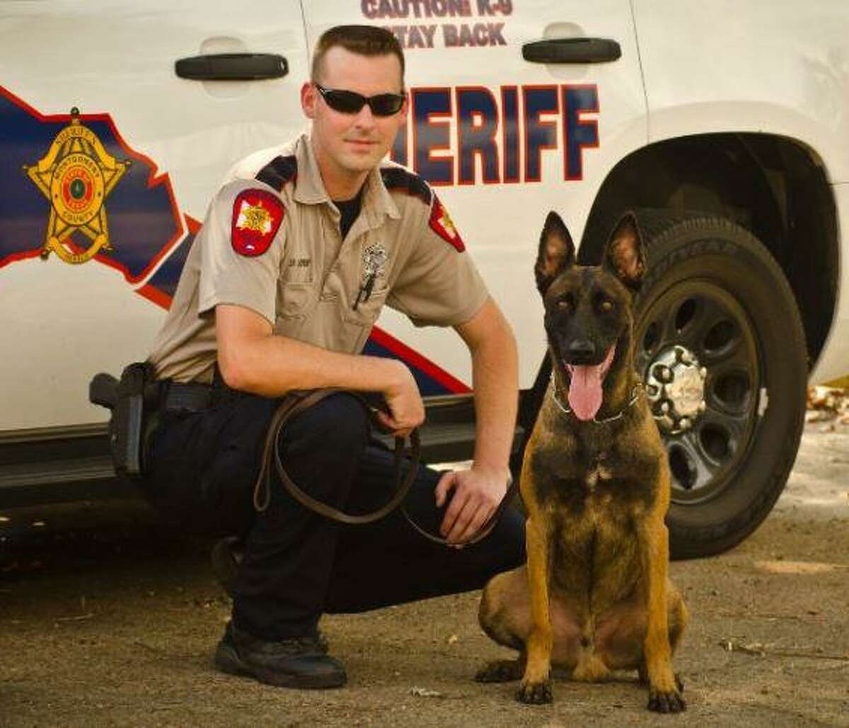 Bowie, a dual-purpose narcotics K9, was with the Montgomery County Sheriff’s Office from February 2011 to December 2016. His death last week was thought to be from old age.