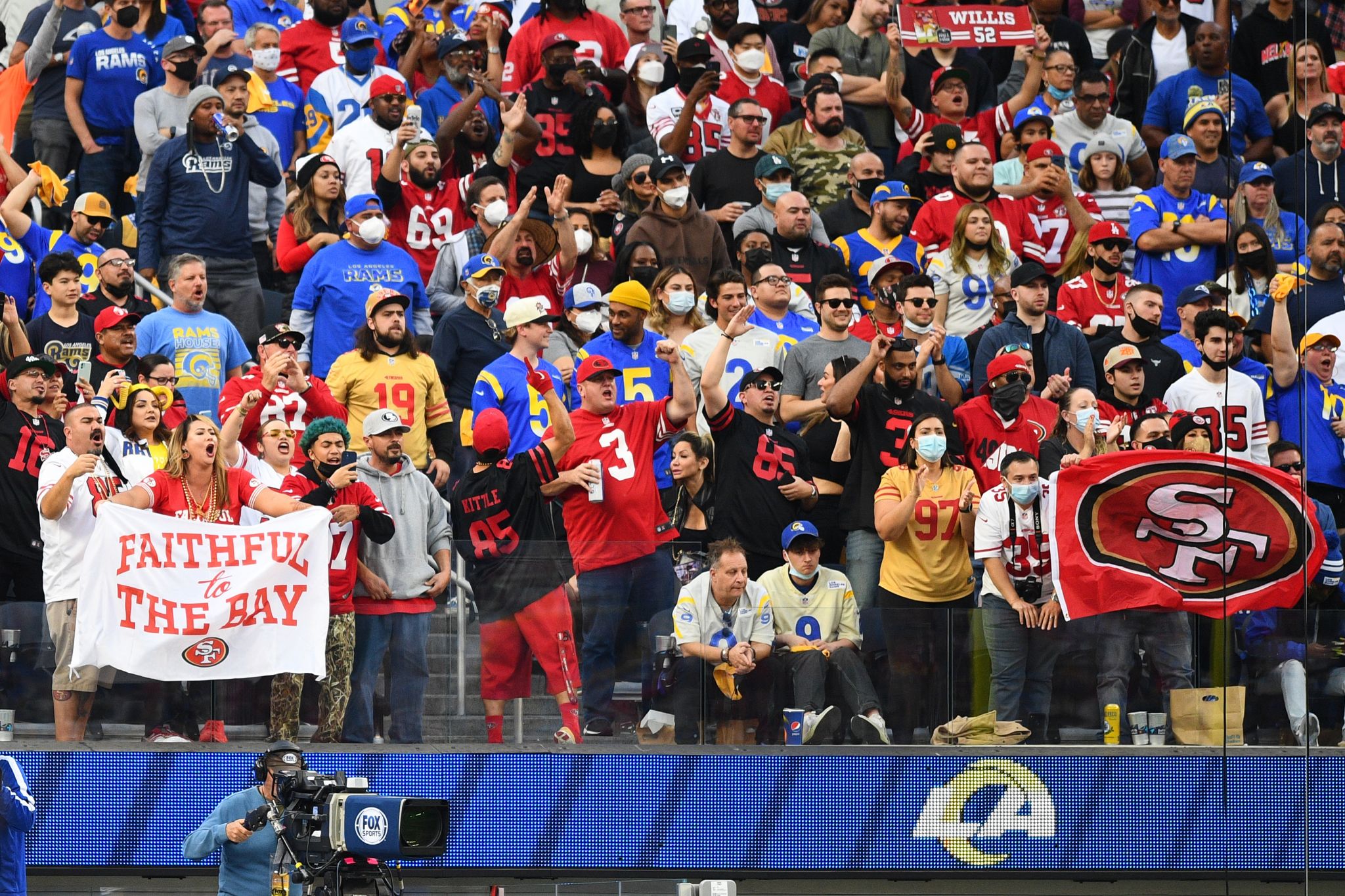 Ticket sales for Rams home game favoring 49ers fans