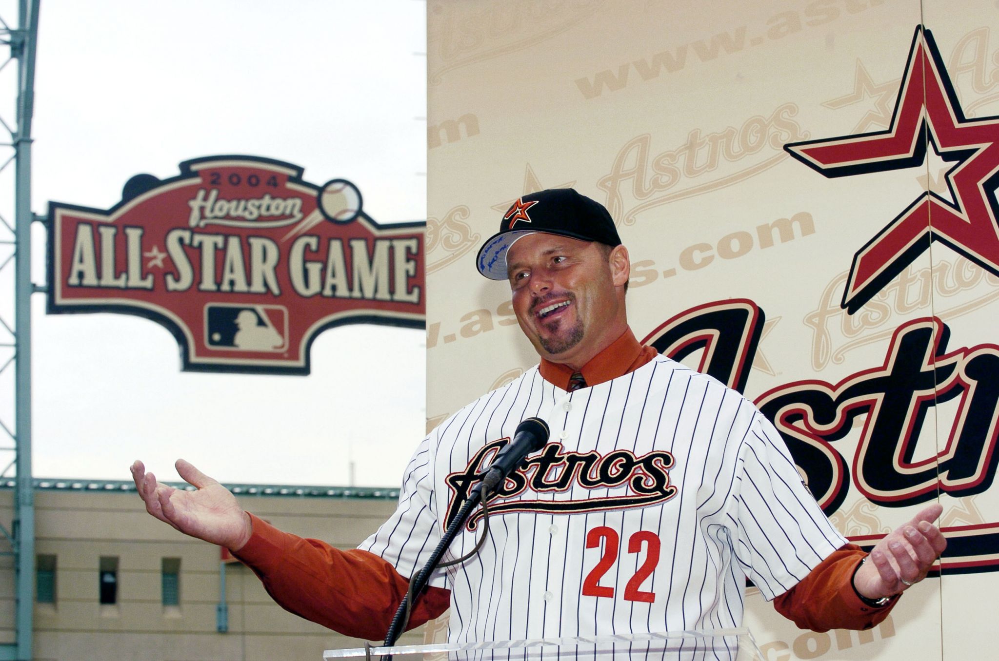 Roger Clemens CY7, Fierce in Astros Pinstripes with Cy Young Collage – Roger  Clemens Foundation