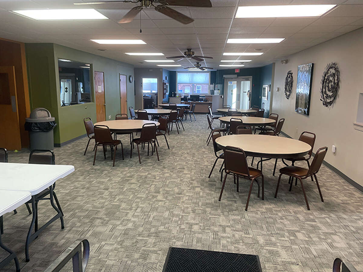 The new flooring at Main Street Community Center is from a donation by Harry and Carol Windland. The building, which was closed for on-site activities during installation from Dec. 24 to Jan. 23, reopened on Monday.