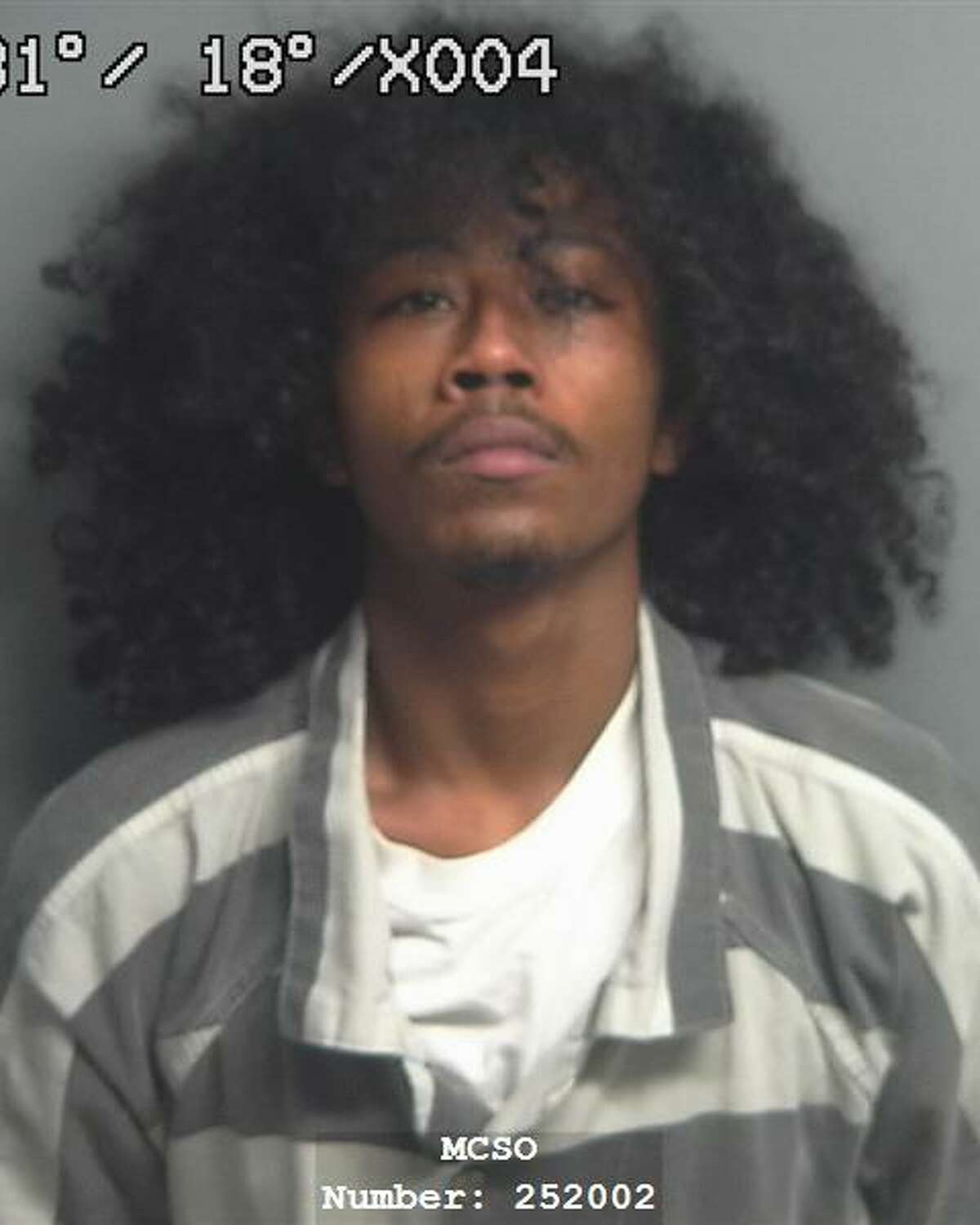 Deshandrea Marquez Jones, 20, of Conroe, is charged with deadly conduct by discharging a firearm, a third-degree felony.