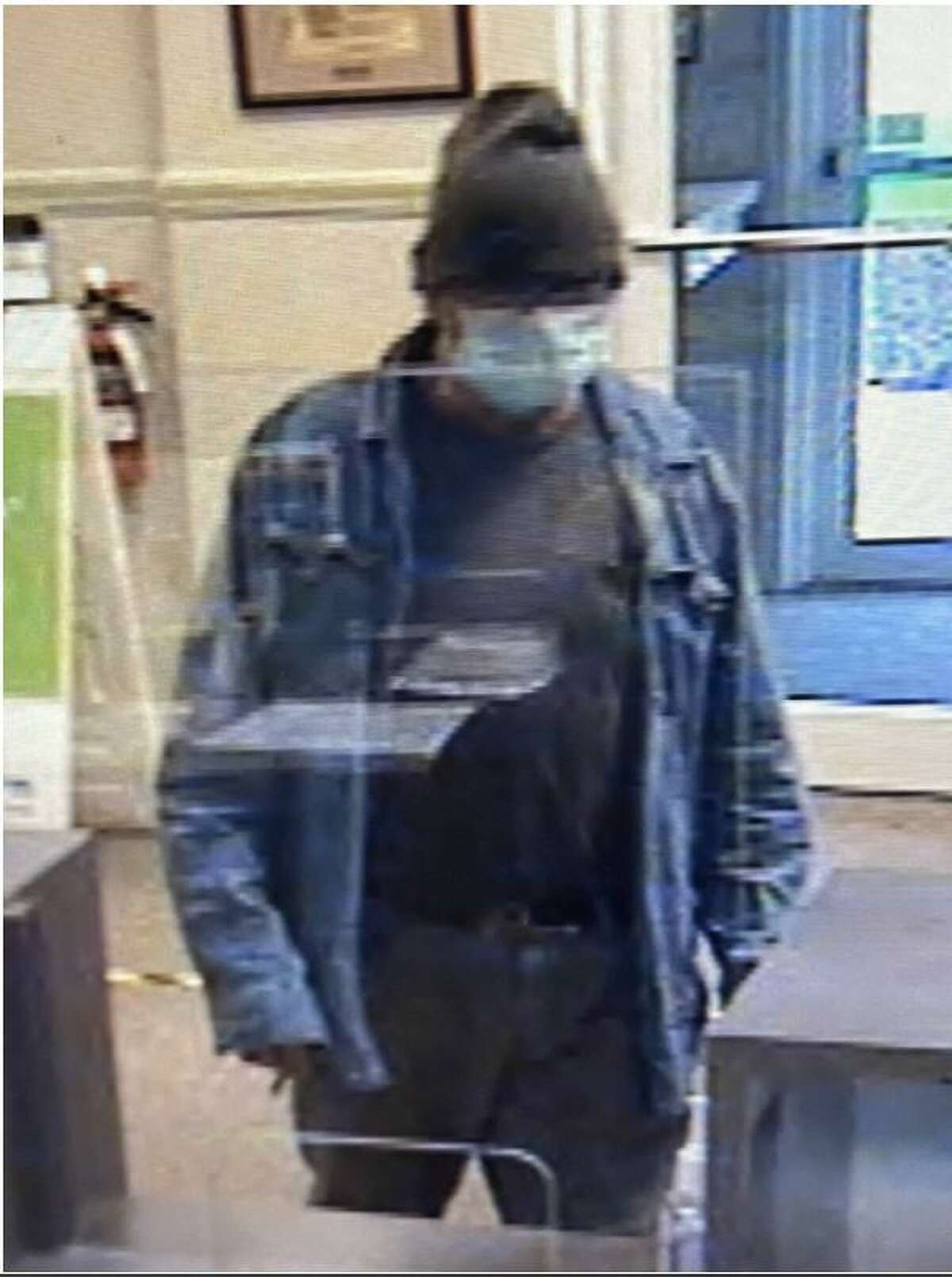 State police said this man robbed a bank in Griswold, Conn. on Monday, Jan. 21 2022, using a note, and fled with an undisclosed amount of money. State police are asking for the public to help identify him.