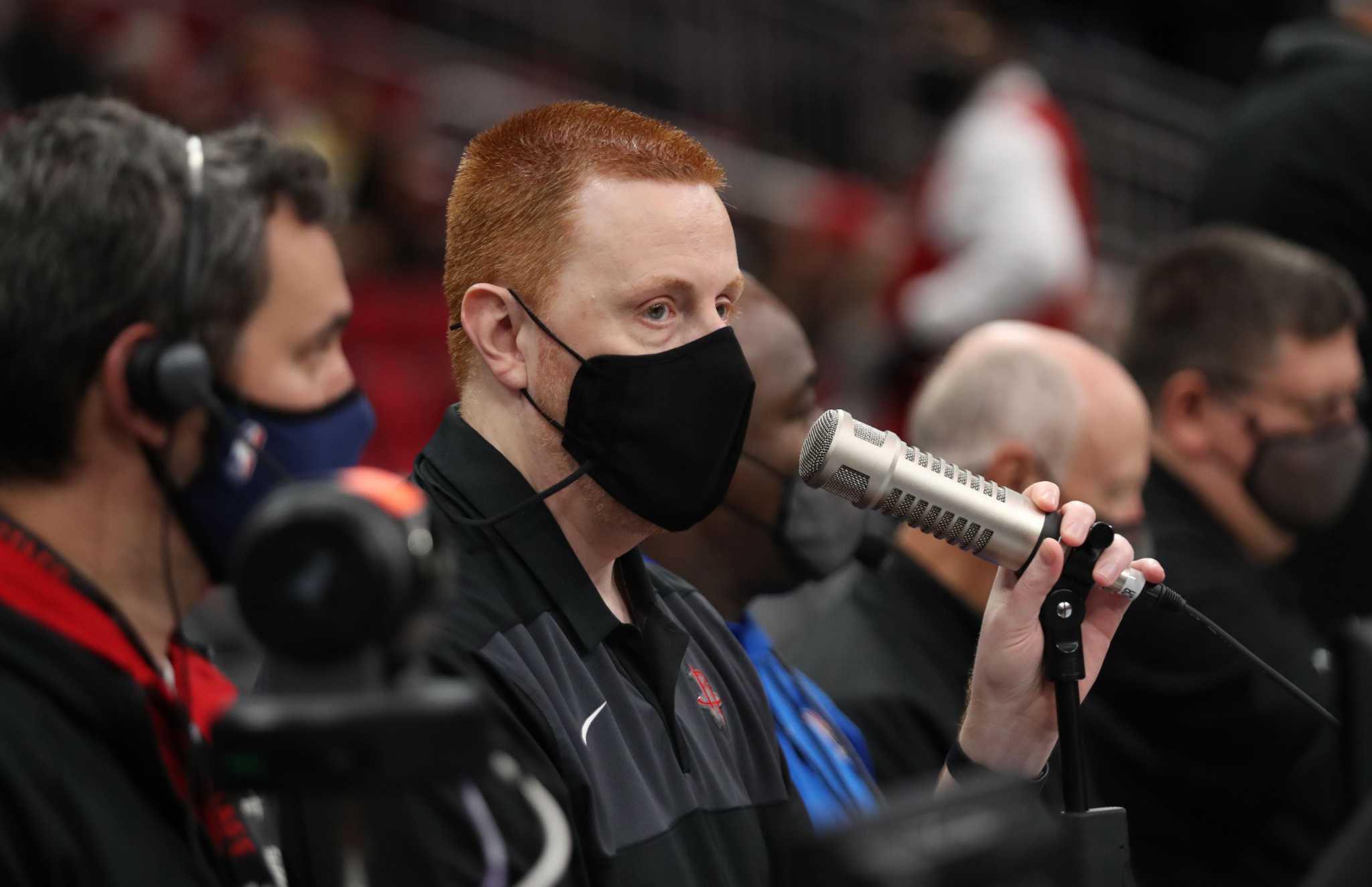 Rockets' PA announcer gave up his dream job when his wife had cancer