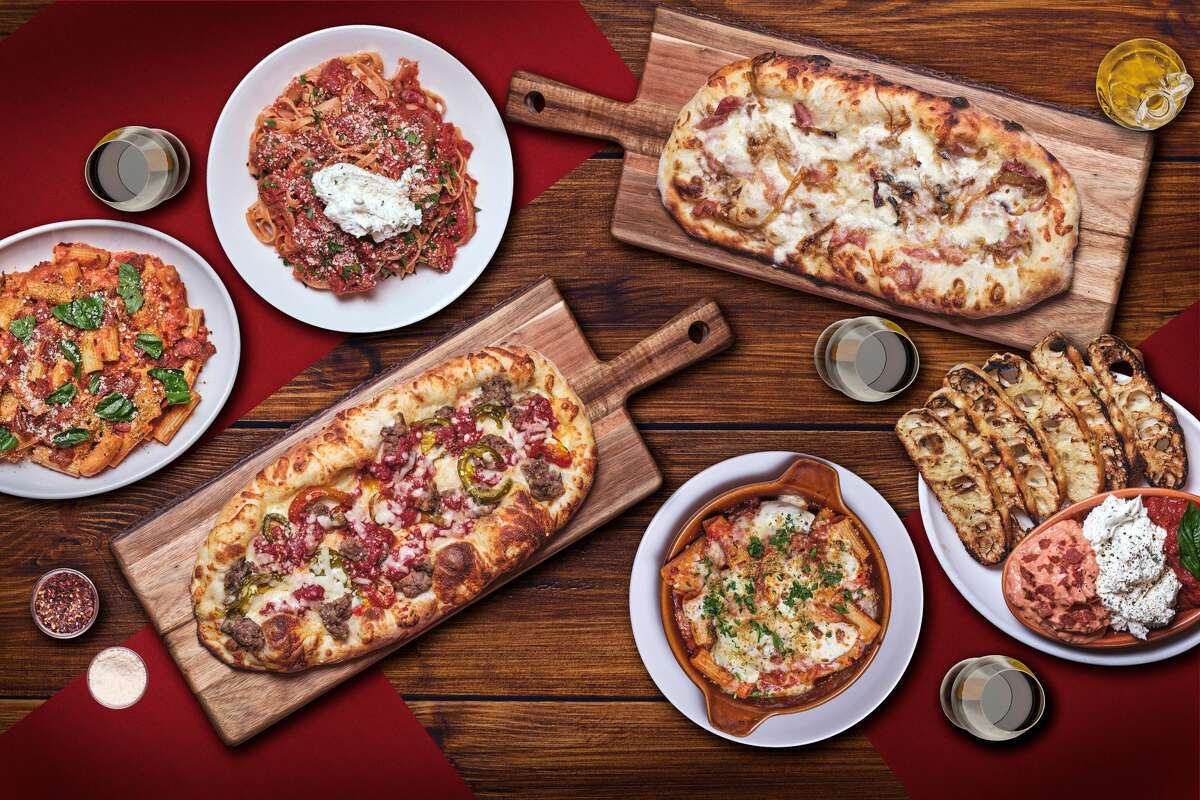 Christian Petroni's limited-time menu at Bertucci's includes pizza and pasta dishes. 