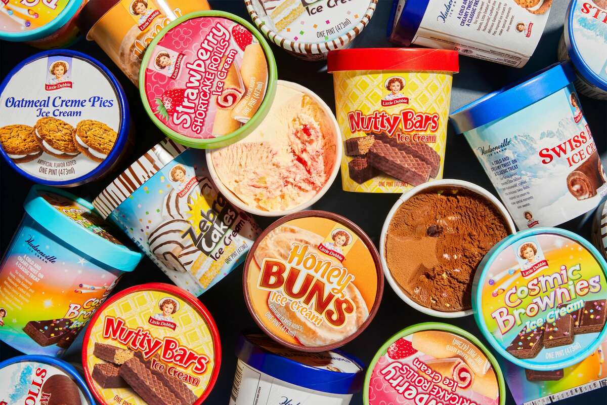 Hudsonville Ice Cream and Little Debbie are collaborating again to put a cold and creamy twist on classic snack cakes, this time with seven new ice cream flavors.