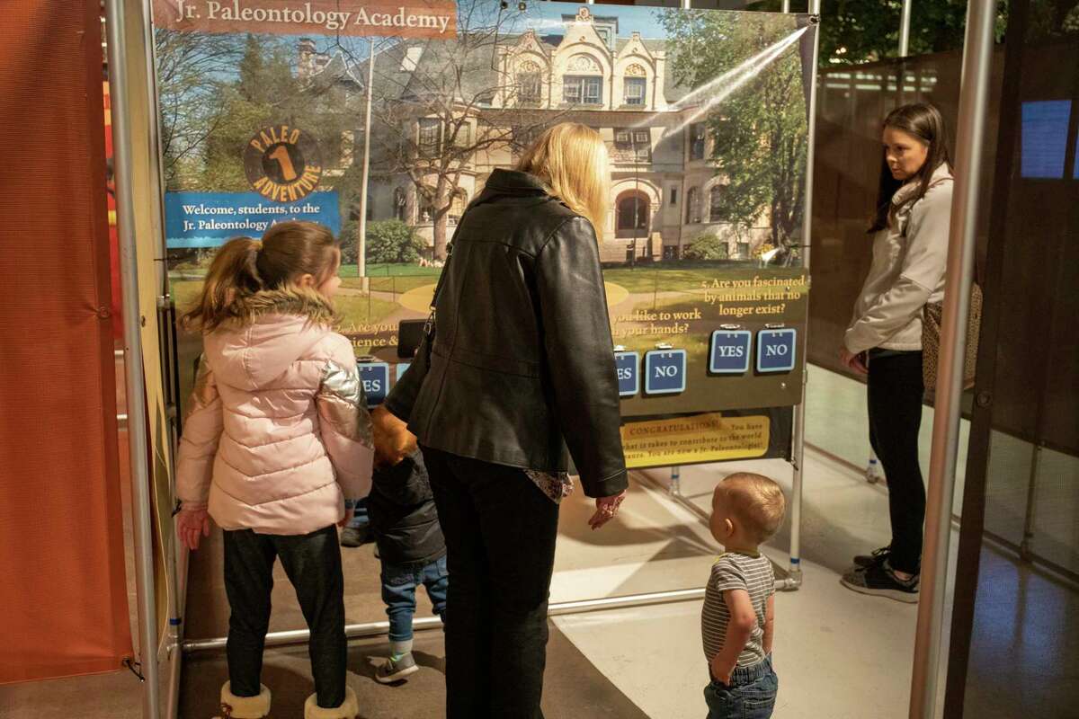 Kids can test their dinosaur knowledge with Dinosaur Revolution exhibit