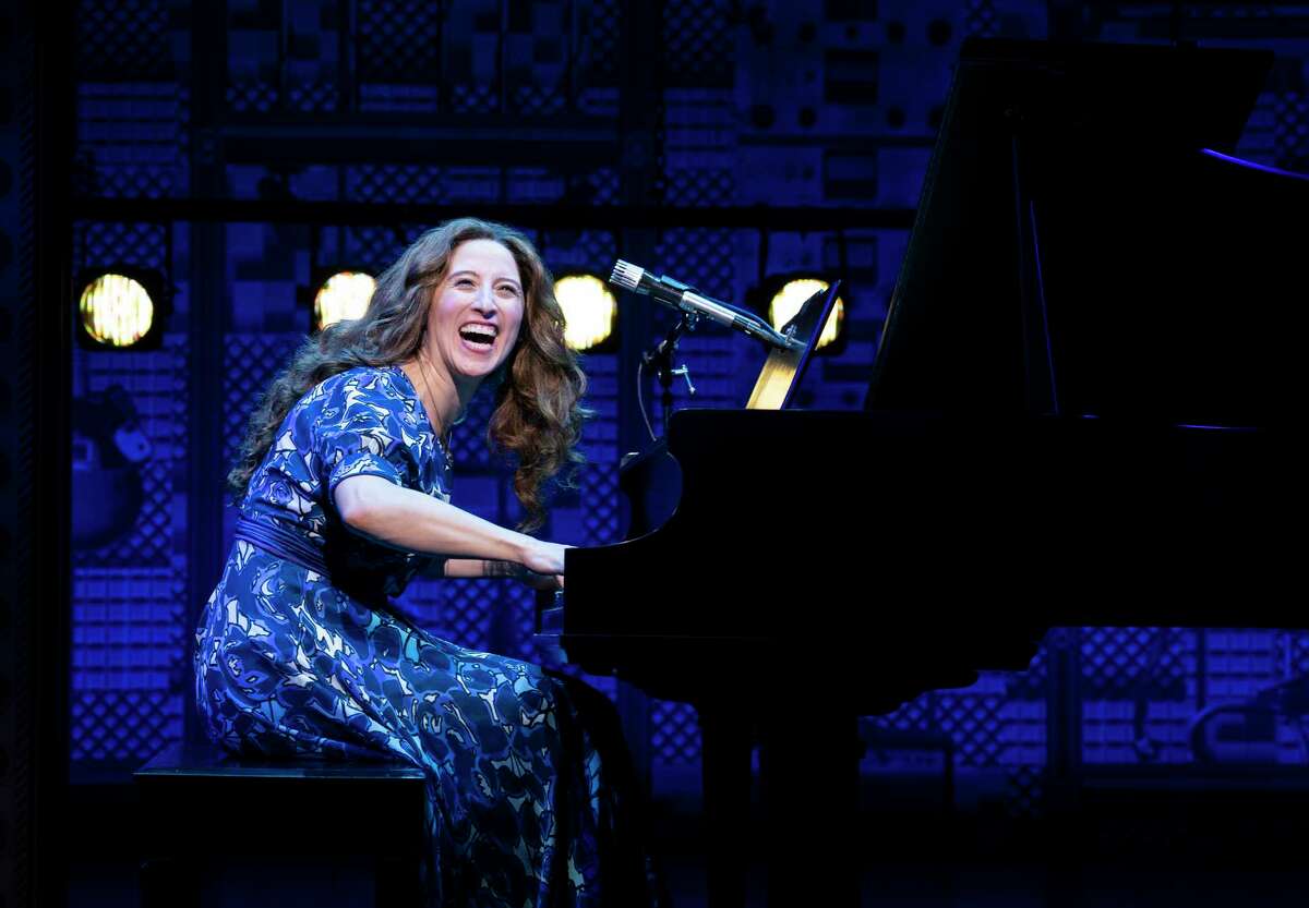 Pictured is Sara Sheperd as Carole King for the hit musical “Beautiful — the Carole King Musical” Feb. 4 and 5 in Rudder Auditorium at College Station