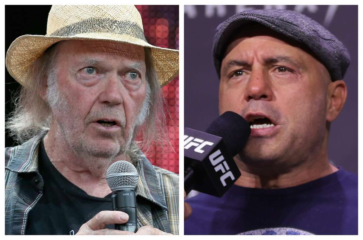 Neil Young's music will be removed from Spotify following an ultimatum given to the streaming service regarding its promotion of "The Joe Rogan Experience" podcast.