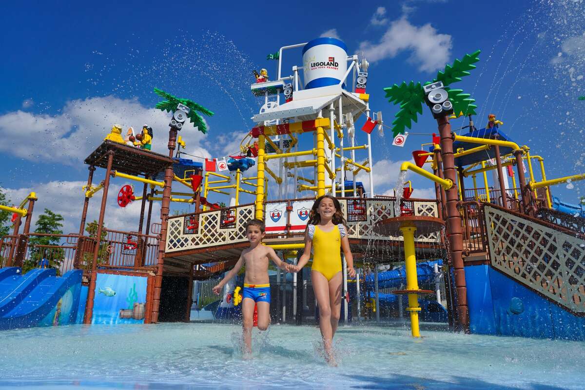 Legoland’s first full season will kick off on April 8 in Goshen. New features include a water playground located in Lego City.