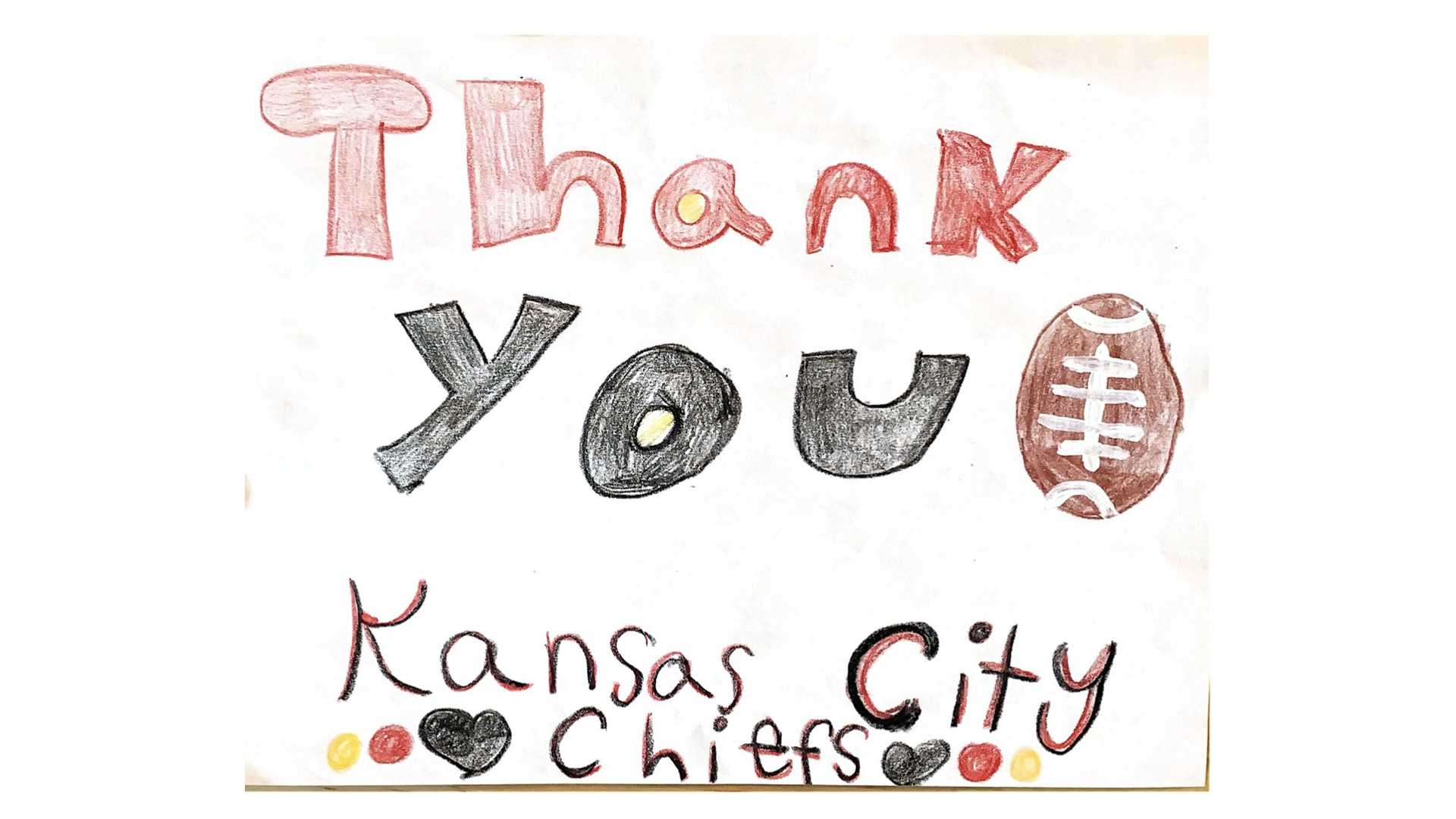 Kansas City Chiefs fans donate to Buffalo children's hospital