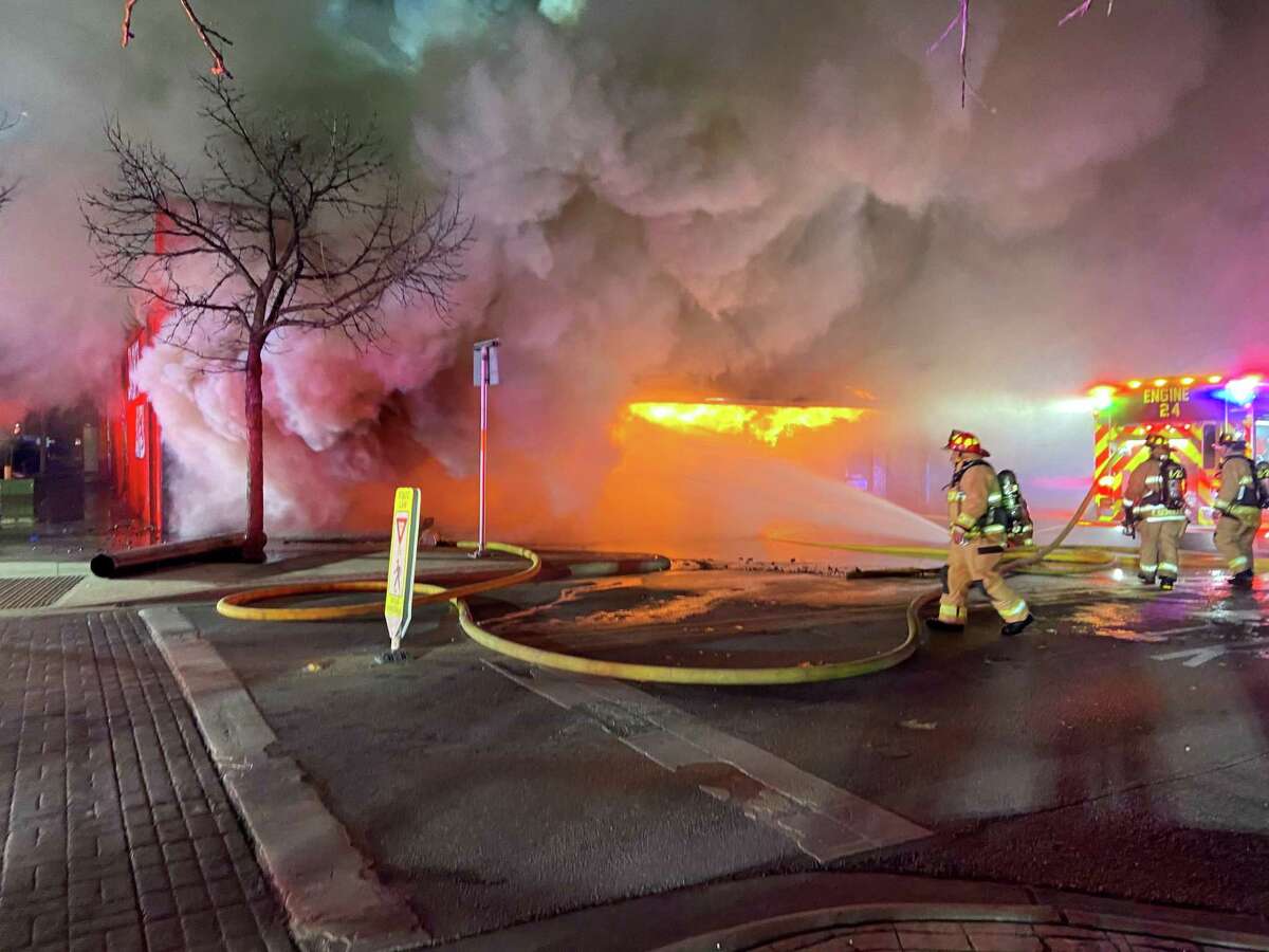 Fire destroys 2 downtown Kyle businesses, closes City Hall