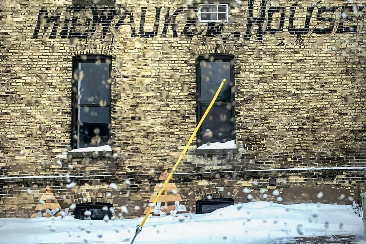 Marty Spaulding, who owns the Milwaukee House, plans to turn part of the historic building into a restaurant. 