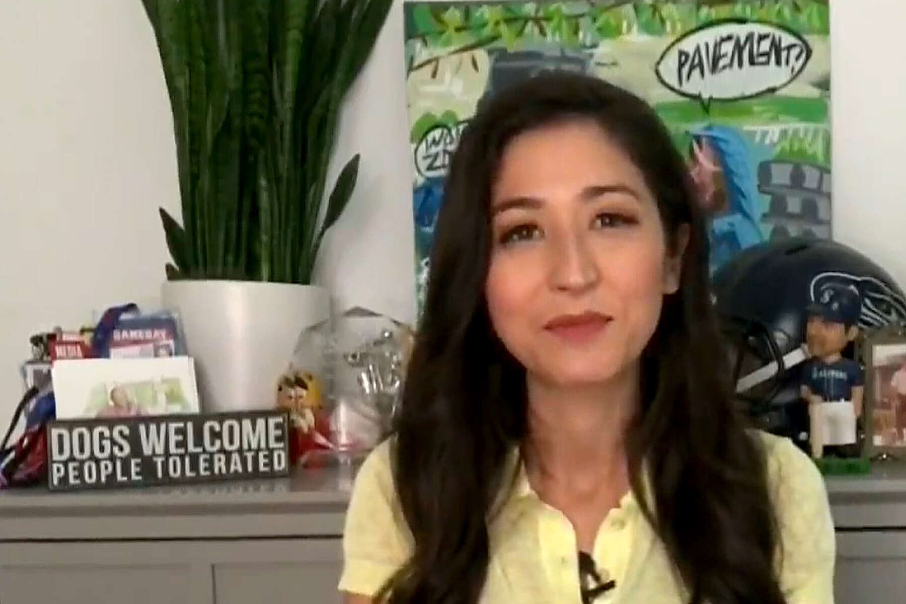 NFL on ESPN on X: .@minakimes cannot hold her excitement for the  49ers-Eagles matchup 