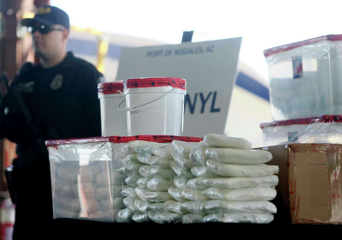 More than 250 pounds of the synthetic opioid fentanyl was seized in Nogales, Ariz. in January of 2019.