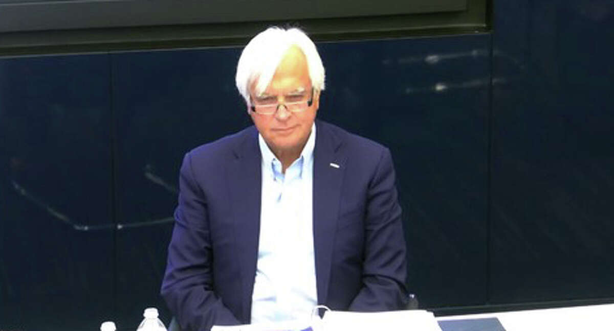 Famed horse racing trainer Bob Baffert testified Thursday January 27, 2021 in an administrative hearing in Manhattan that the New York Racing Association is holding as part of their effort to suspend the trainer from their tracks as a result of his drug violations.
