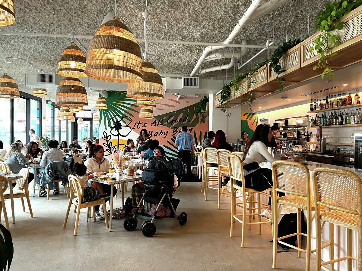 The interior of Box Street Social.