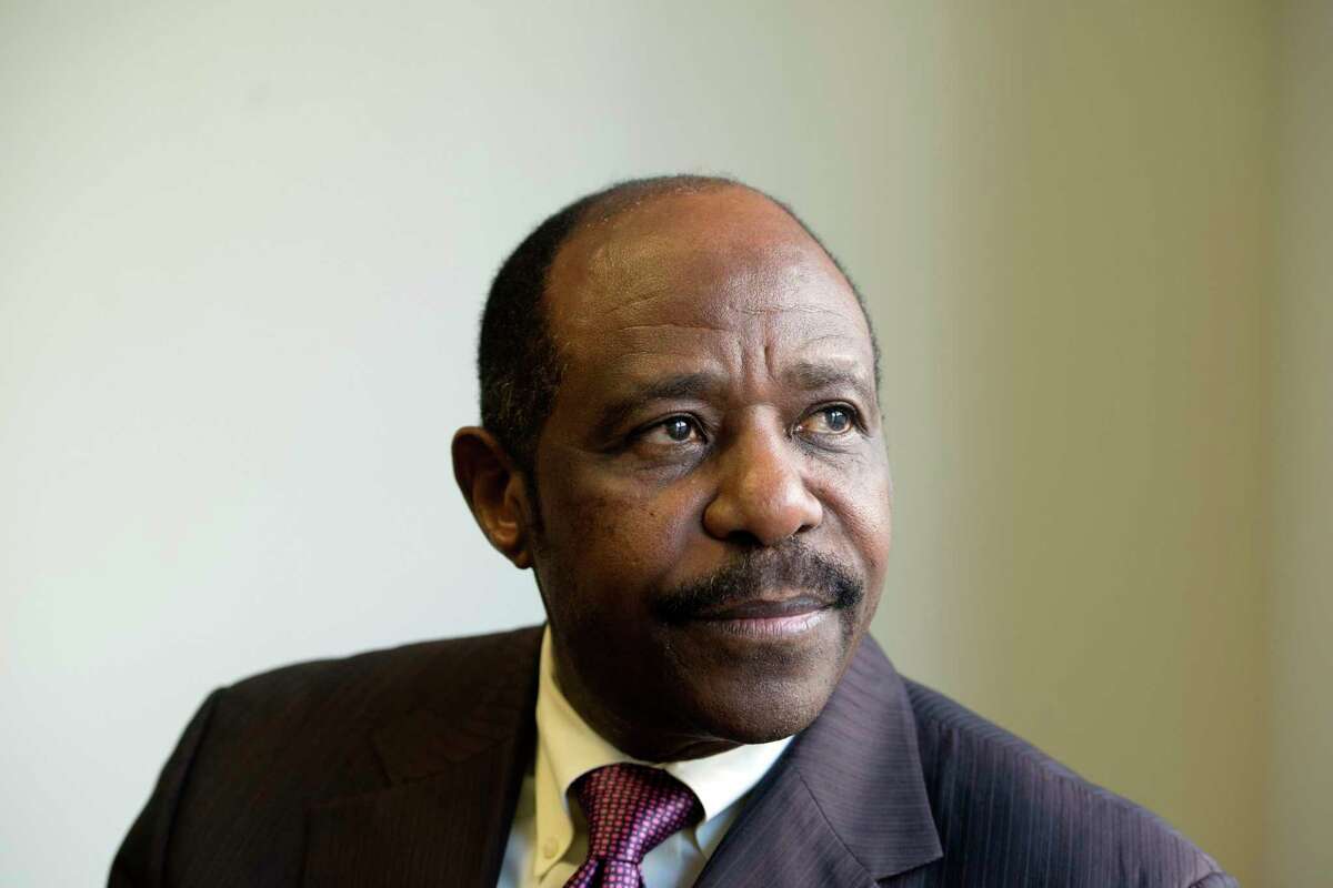 Paul Rusesabagina, who was portrayed in the film "Hotel Rwanda," in 2016. While a number of Texas lawmakers have spoken up on behalf of Rusesabagina, Sen. Ted Cruz has been silent. Why?