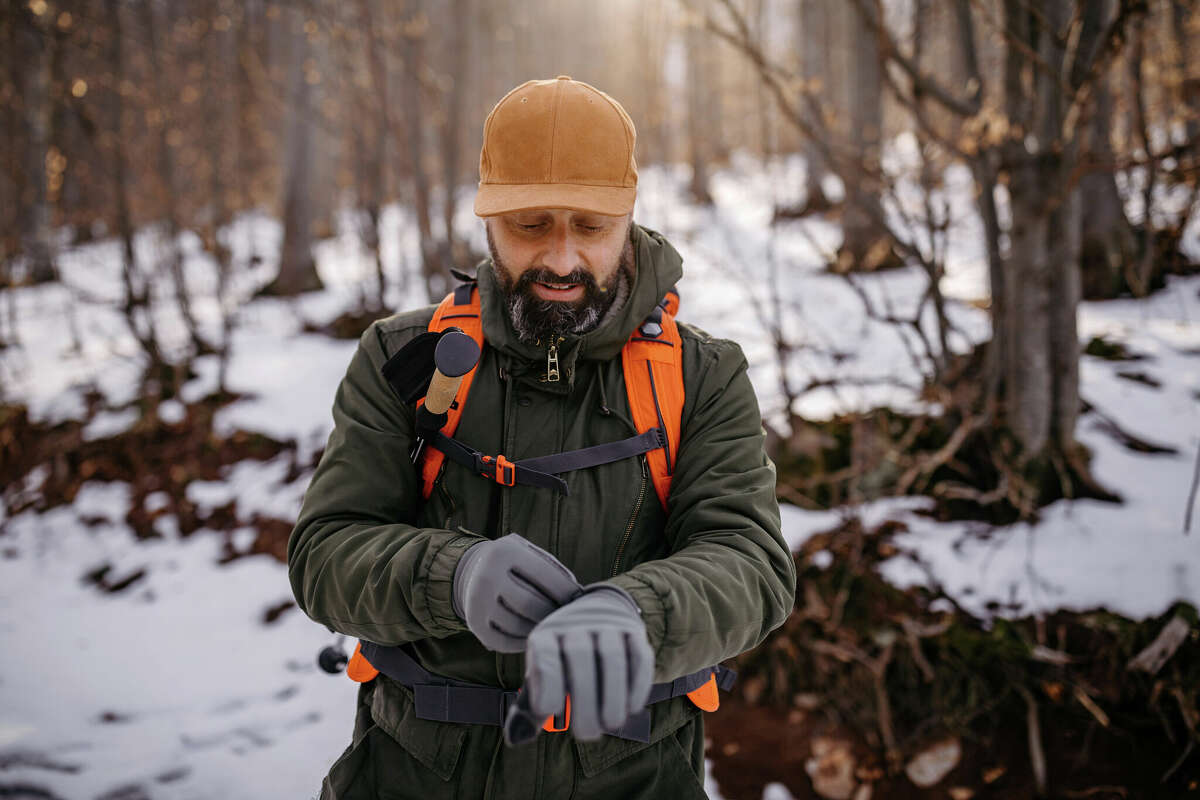 Sweat is the enemy when dressing for the cold weather. Wearing a base, mid and top layer allows you shed layers as you get hot.