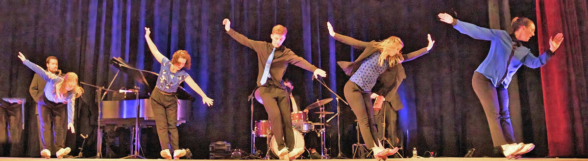 The Blue Rondo Esemble is among the musical numbers for “In Due Time,” which will be at the Wildey Theatre for two performances on Feb. 12. The show combines tap dancing with the jazz music of the Dave Brubeck Quartet.