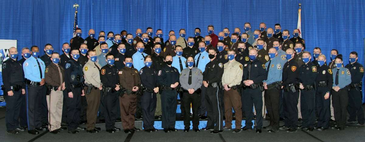 Several area law enforcement officers were among the recent Southwestern Illinois College Police Academy graduates.