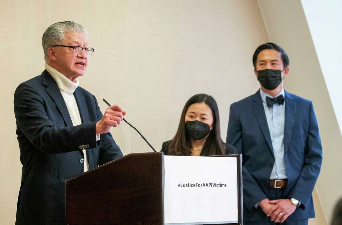 Anh Lê (left) is suing the San Francisco District Attorney’s Office because he says his rights as a victim of a racially motivated assault were not ensured.