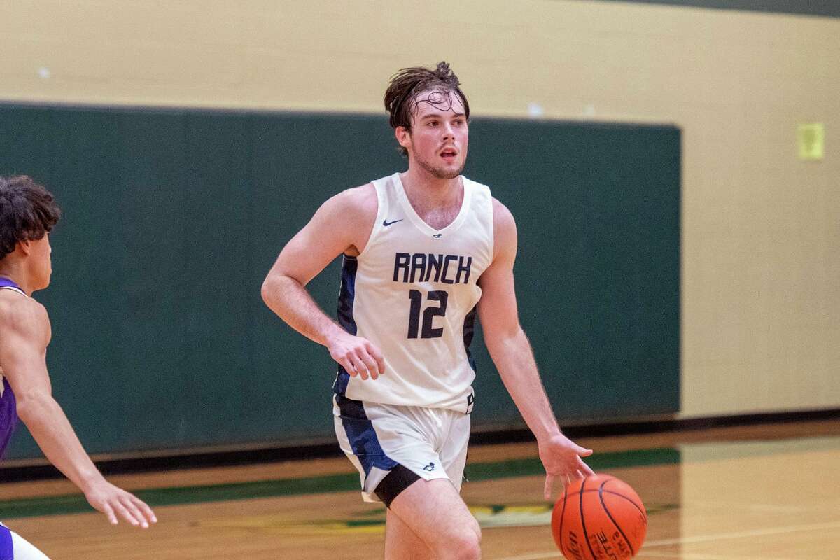 The Cypress Ranch Mustangs are ranked No. 12 in the Texas Association of Basketball Coaches UIL Class 6A rankings, as of Jan. 24. Colby Rasberry is a three-year varsity letterman.
