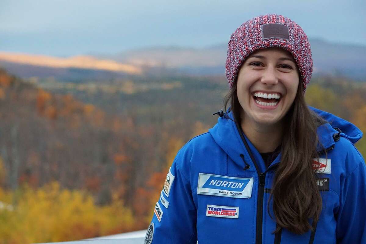 Emily Sweeney has been training in luge since she was 10. She will compete in her second Olympics this February in Beijing.