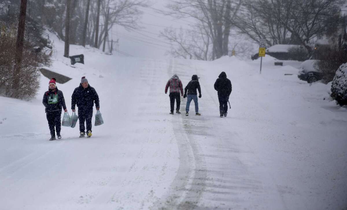 Danbury weather update Not quite 20 inches, but city sees plenty of snow