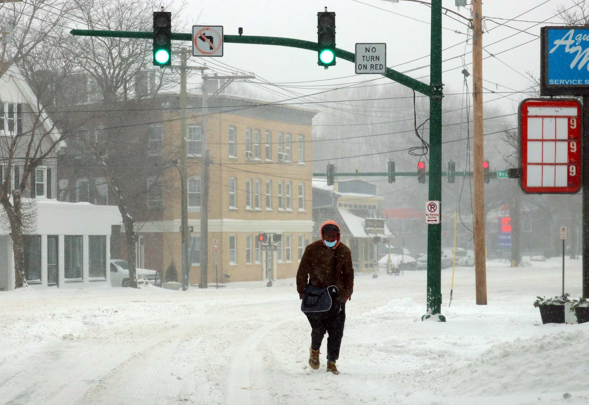 8 to 12 inches of snow measured in New Haven area - Vimarsana News