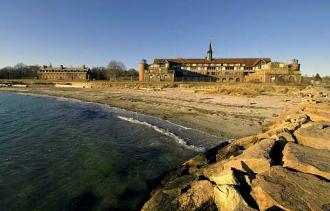 The crumbling historic structures at Connecticut’s Seaside State Park