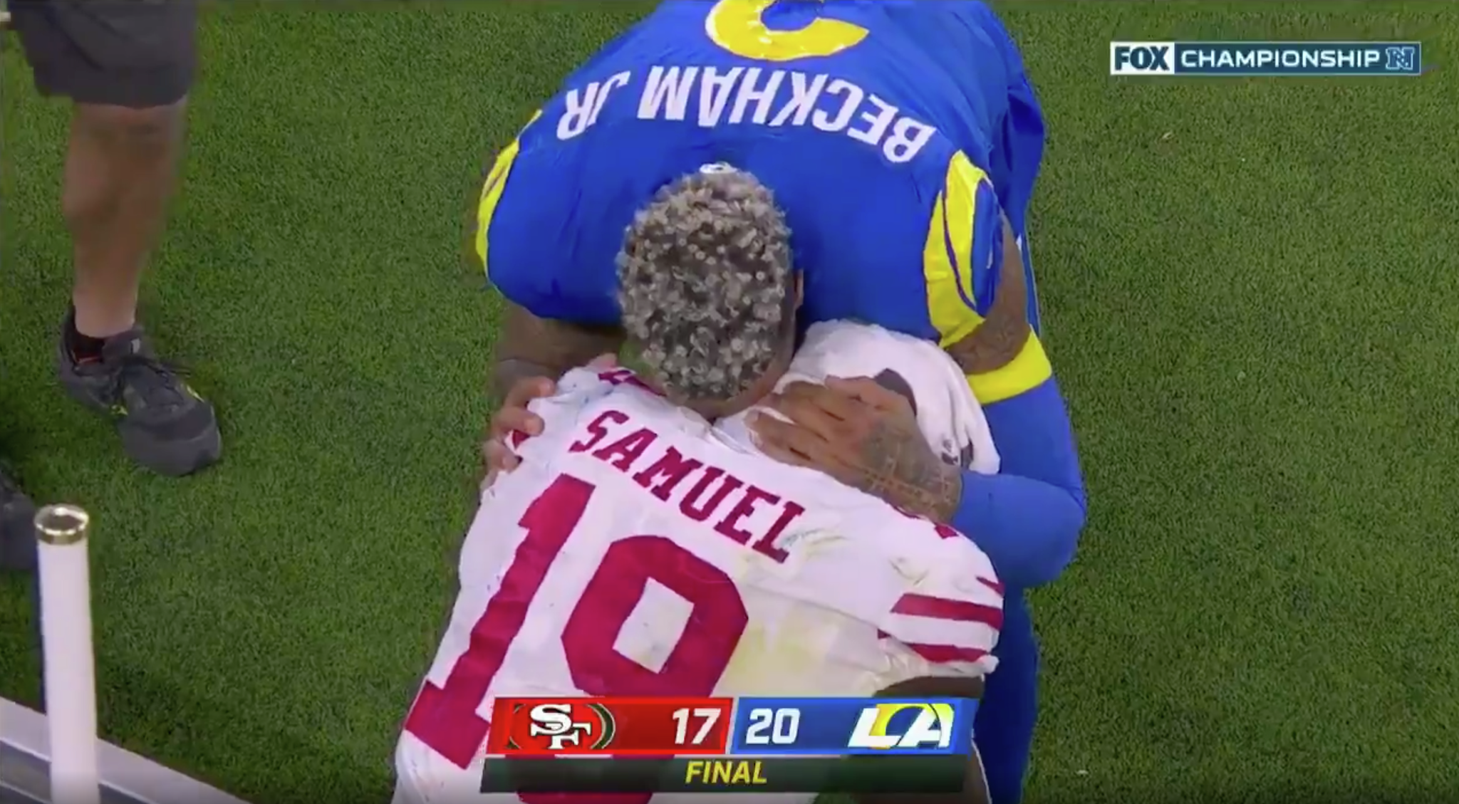 49ers vs. Rams score: Deebo Samuel scores twice as San Francisco crushes  L.A. to spoil Odell Beckham's debut 