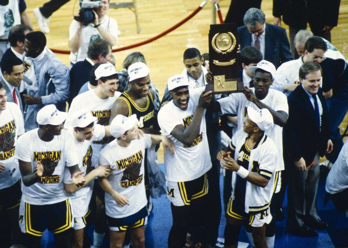 #10. The 1989 Michigan Wolverines - Final AP poll ranking: 10 - Preseason AP poll ranking: 3 - Preseason AP poll favorite: Duke The Big Ten is a notoriously tough conference prided on defense. Going into the 1988–1989 season, everyone had their eye on the Wolverines, who were coming off a respectable 26–8 season, but still smarting from a loss to North Carolina in the 1988 Sweet Sixteen. Conference foes Indiana, Illinois, and Iowa all put up winning records, while Purdue, ranked as high as #3, slipped into the rearview. After a 24–7 regular season record (12–6 in the Big Ten Conference), Michigan barreled through the tournament, besting ACC powers North Carolina and Virginia to reach the Final Four. There, they faced fellow Big Ten member Illinois in a match that few expected the Wolverines to win. But win they did, 83–81, in a nail-biting classic. Two days later, on April 3, Michigan won the title with an 80–79 overtime victory over fellow underdog Seton Hall.