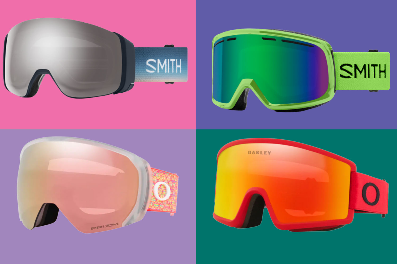 Smith vs Oakley snow goggles