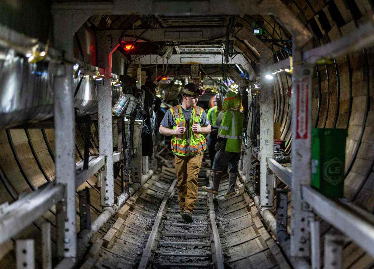 An underground world seen by few SAWS building massive new sewer