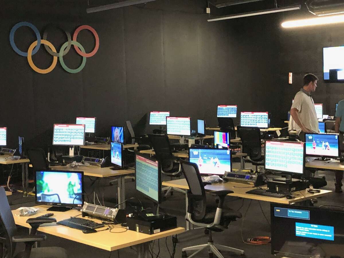About 1,500 people will work at NBC Sports’ headquarters at 1 Blachley Road in Stamford, Conn., during the Beijing Winter Olympics, which will take place from Feb. 4, 2022 to Feb. 20, 2022.