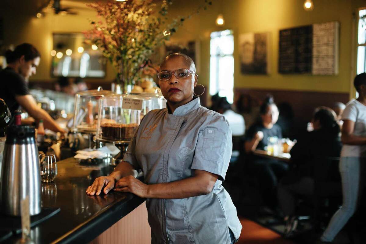 Tanya Holland is seen at her old restaurant Brown Sugar Kitchen. The Oakland chef is no longer operating any restaurants.