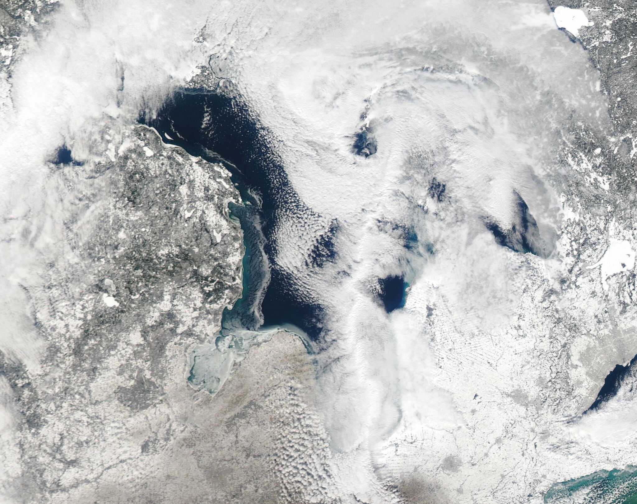 Intense snowfall expected in parts of Michigan on Wednesday