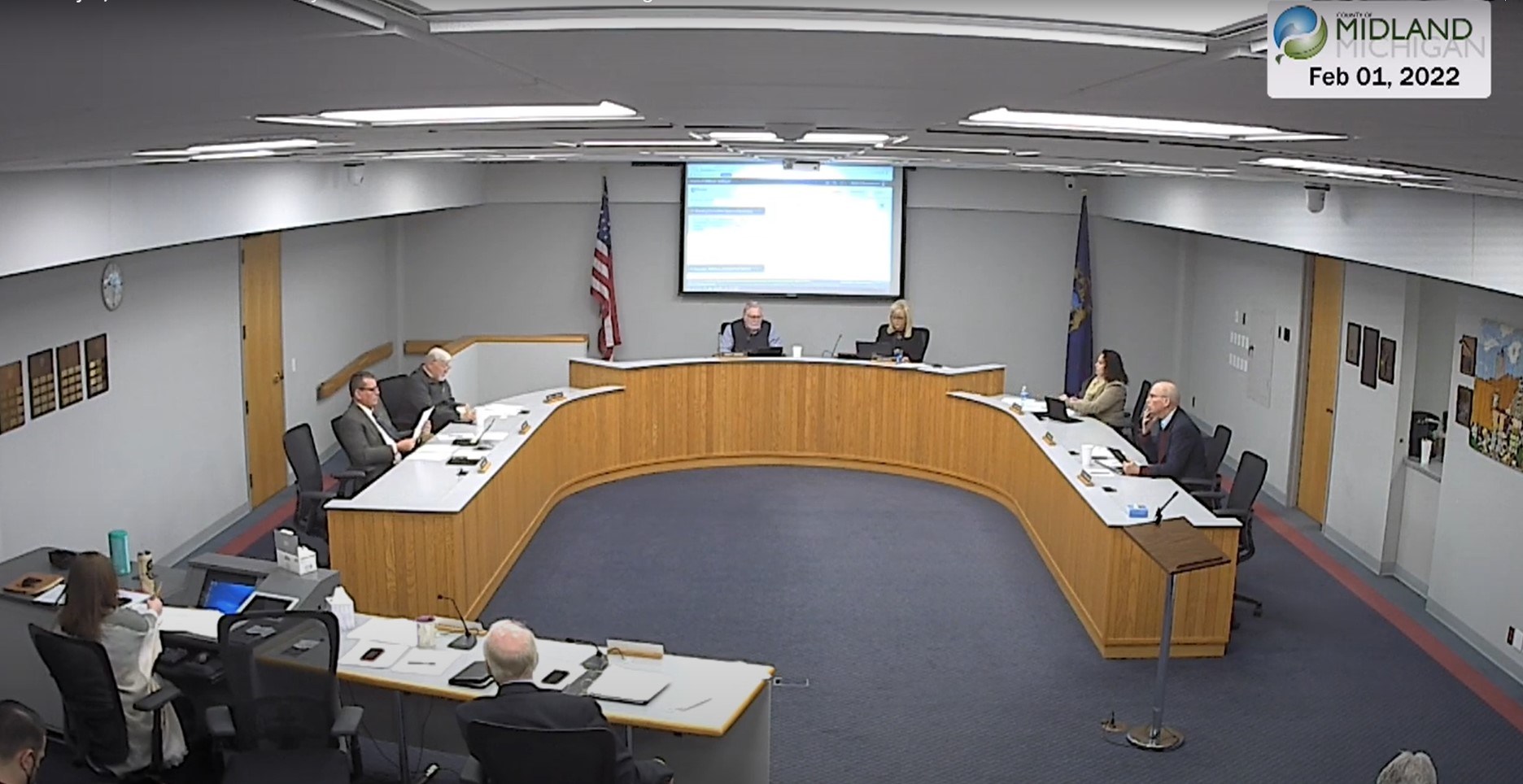 Midland County Board of Commissioners meeting cancelled for April 4