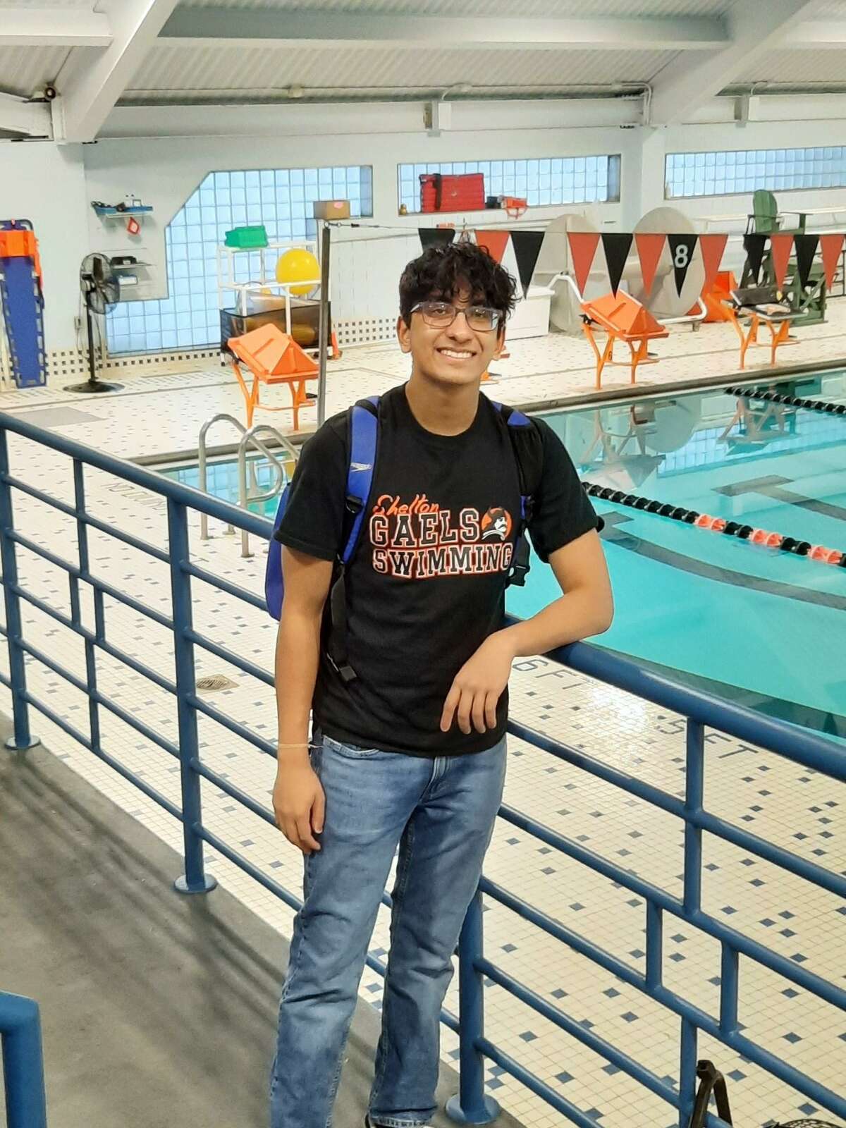 Jai Goel is Shelton boys' swim senior captain.