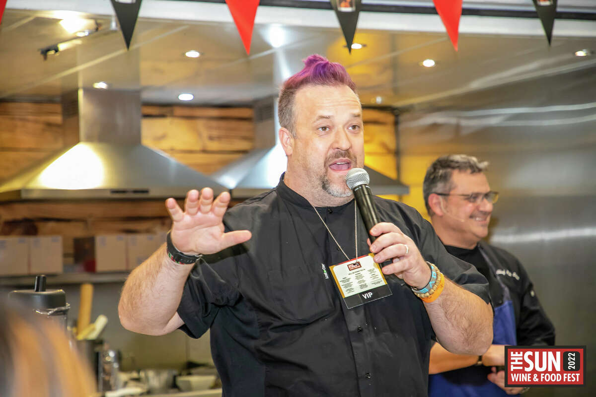 Chef Plum, the host and executive producer of the "Restaurant Road Trip" series and co-host of "Seasoned" on Connecticut Public Radio.