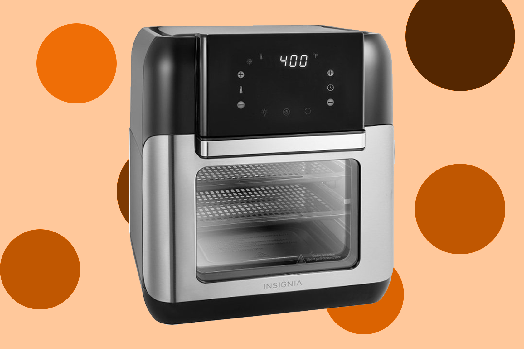 Best Buy: Insignia™ 10 Qt. Digital Air Fryer Oven Stainless Steel