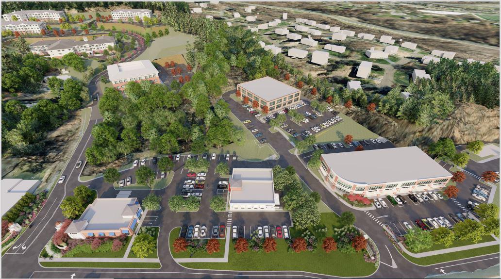 This proposed development would bring apartments, stores and more to Danbury. There are safety and traffic concerns. - Vimarsana News