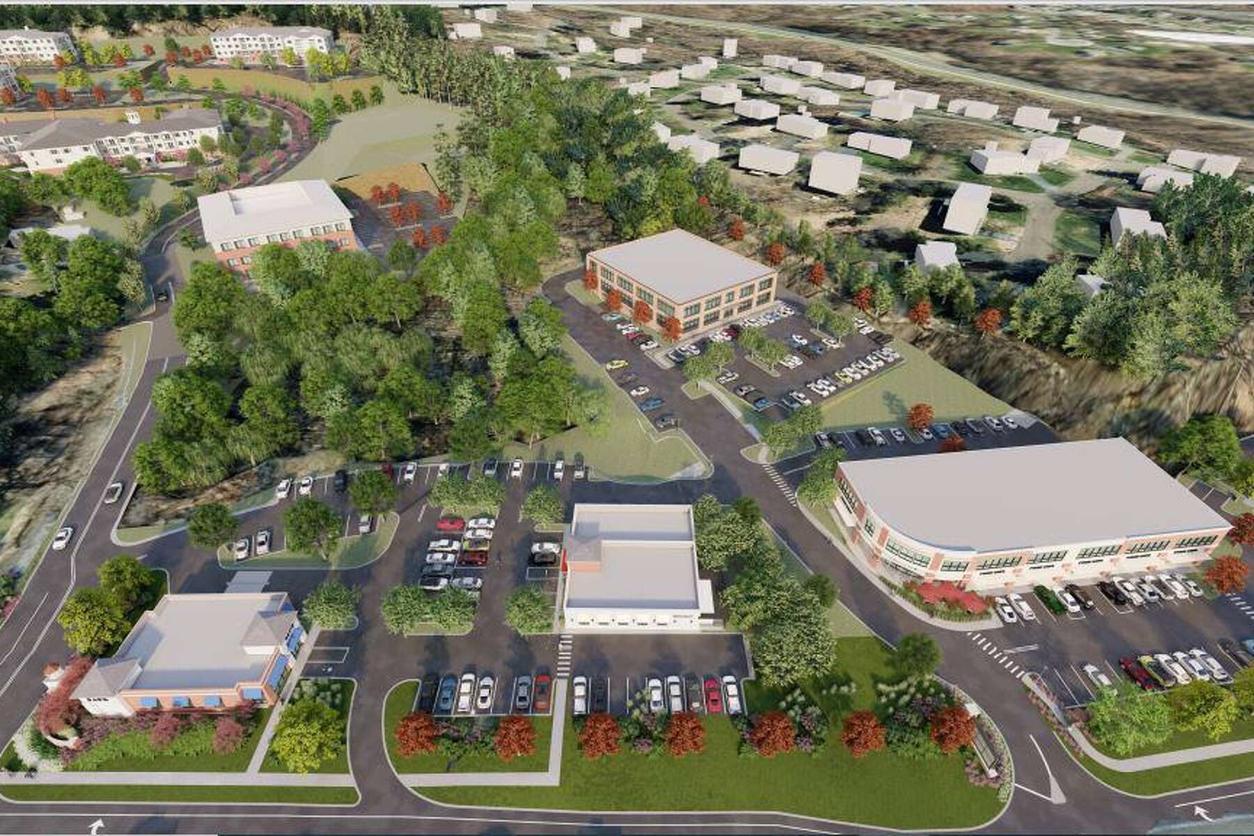 This proposed development would bring apartments, stores and more to  Danbury. There are safety and traffic concerns.