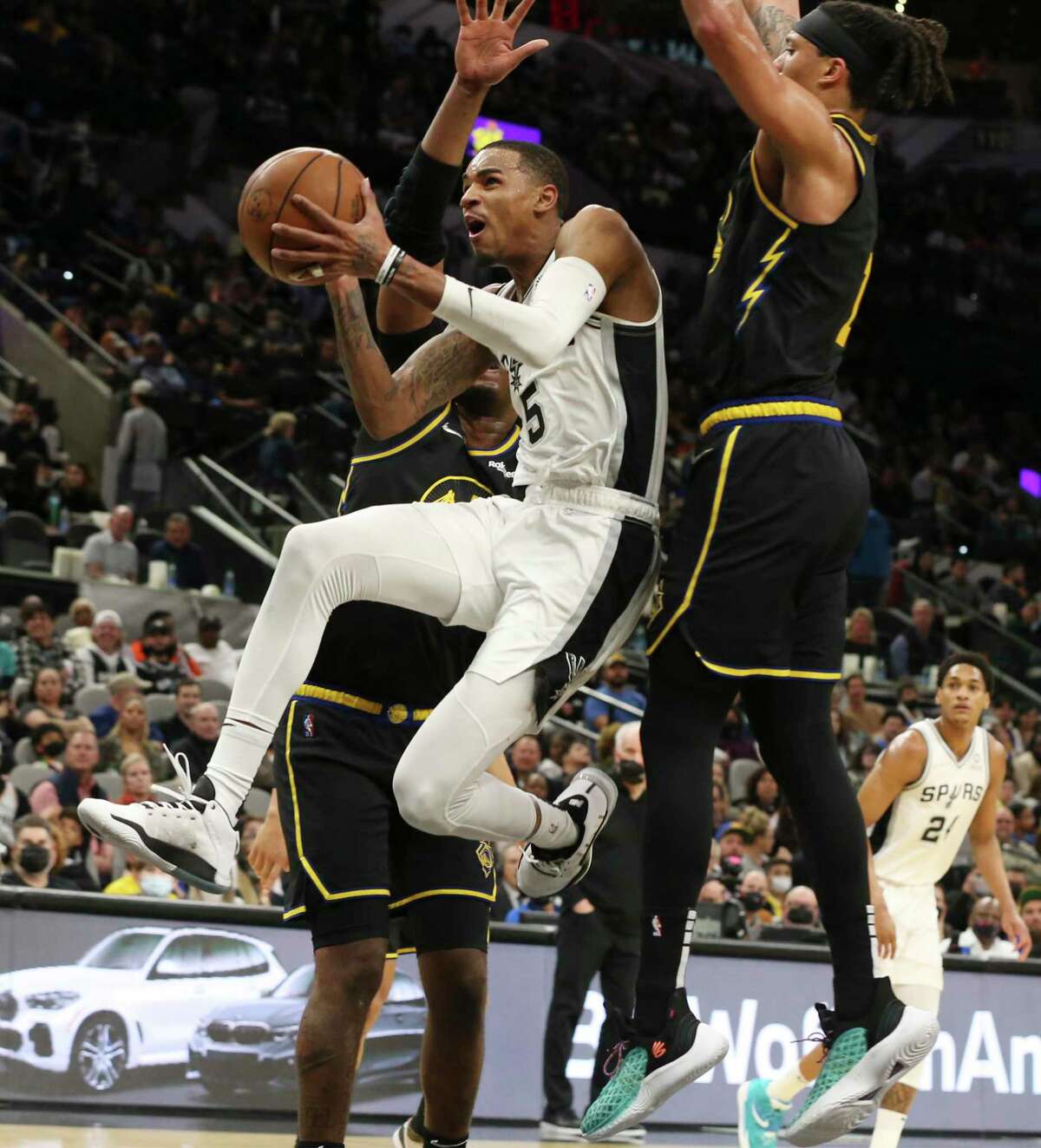 San Antonio Spurs' Dejounte Murray keeps piling up the accolades