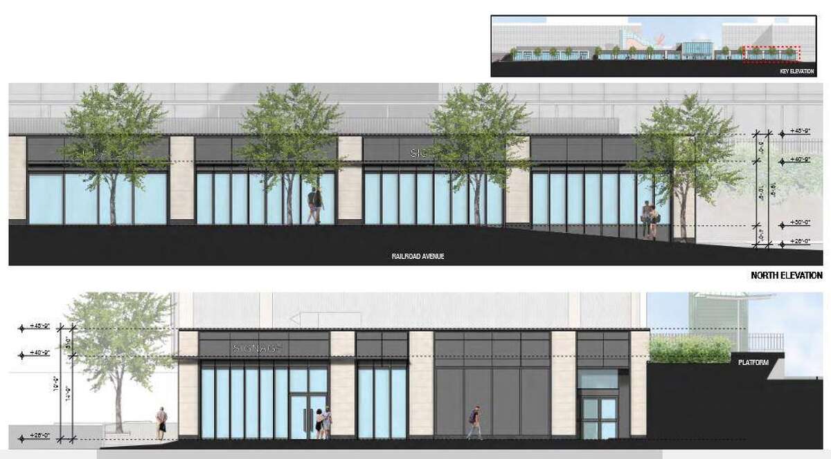 Greenwich Plaza, train station redesign prompts concern about parking