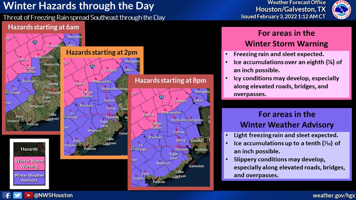 Texas winter storm Live weather updates for Houston, rest of state