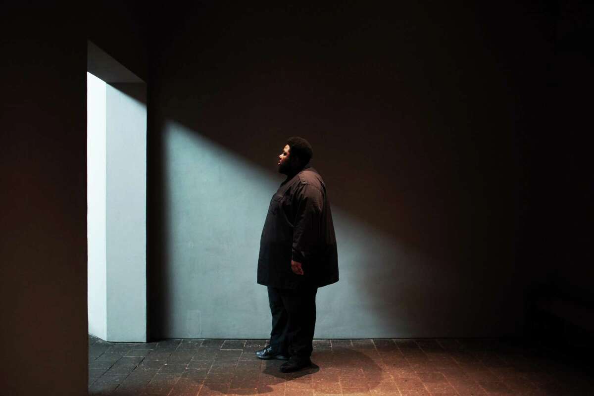 Musician and MacArthur fellow Tyshawn Sorey at the Rothko Chapel. Sorey has long cited composer Morton Feldman’s “Rothko Chapel” as an influential piece of music. Da Camera is bringing Sorey to Houston for its Spring 2022 concert series.